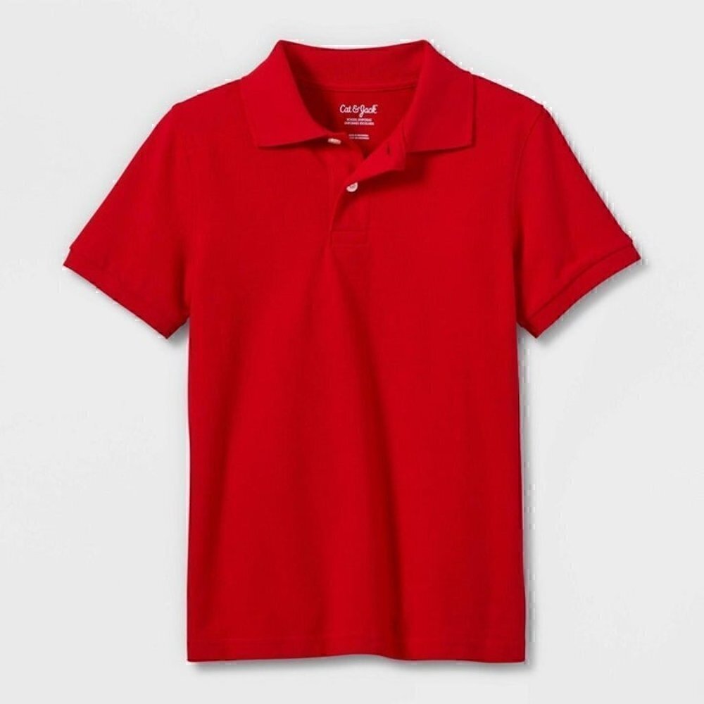 Cat & Jack, Boys' Uniform Polo Shirt, 3KIDR-AJ